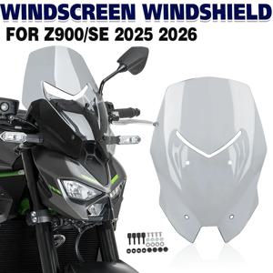 카와사키 Z900 Z900SE 2025 2026 프론트 스포츠 윈드쉴드 바이저 윈드 디플렉터 윈드스크린 스포일러 더블 버블 스크린