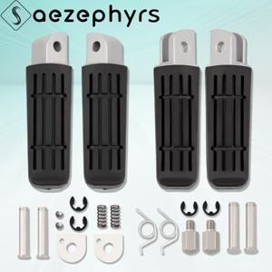 오토바이 앞뒤 발걸이 라이더 승객 페달 페달 액세서리 YAMAHA FZ6 S2 FZR600 N XJ600 YZF600 R6 TDM 900 TDR 125R FZ6R FJR1300 BT1100 XV1700 FZ1 MT03