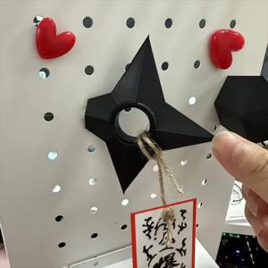 게임 애니메이션 일본 닌자 스타즈 다트 카카시 코스프레 소품 쿠나이 수리검 PLA 모델 장식품 냉장고 자석 액세서리