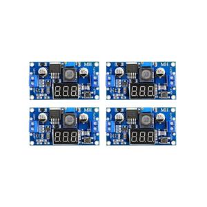LM2596 DC DC 스텝다운 컨버터 전압 조정기 LED 디스플레이 전압계 4.0~40 ~ 1.3-37V 벅 어댑터 조정 가능한 전원