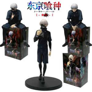 3가지 스타일 애니메이션 18-20cm 도쿄 구울 피규어 구울 마스크 카네키 켄 액션 모델 PVC 데스크탑 스태츄 장식품 컬렉션 장난감 선물