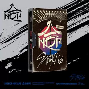 Stray‑Kids SKZHOP HIPTAPE NEMO Ver 플랫폼 앨범 공식 K‑pop 수집품 세트(포토카드 포함) QR‑카드 스탬프 스티커