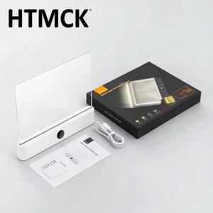 2-in-1 USB 충전식 LED 북 라이트 야간 조명, 3가지 색상 모드 무단계 조광 독서등(시간 설정 기능 포함)