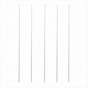 5개입 알루미늄 원형 막대, 3mm x 500mm, 금속 공예 및 DIY 프로젝트용, 선반 작업용, 정밀 알루미늄 샤프트