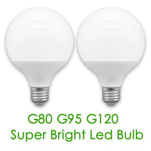 1-5개 G80 G95 G120 7W-18W G45 LED 전구 램프 E27 베이스 전구 AC 85V 265V 램파다 거실용 가정용 전구 따뜻한 백색/차가운 백색