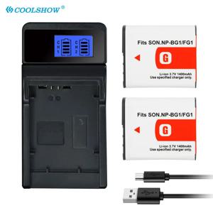 NP-BG1 NP-FG1 배터리, 소니 DSC-H50 DSC-H55 DSC-H3 DSC-H7 DSC-H9 DSC-H10 DSC-H20 DSC-W100 DSC-WX1, 1400mAh 배터리