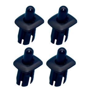 4PCS 자동차 뒷문 잠금 핀 손잡이 캡 BMW 5 시리즈 F10 F18 E39 X5 E53 520 525 523 528 530 X3 X4 F25 ABS 인테리어 액세서리