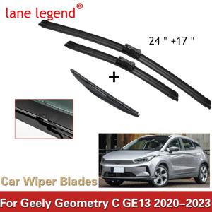 Geely Geometry C GE13 2020-2023 용 레인 레전드 와이퍼 블레이드 자동차 액세서리 전면 및 후면 윈드 스크린 와이퍼 블레이드 브러쉬 커터