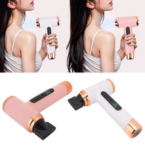냉온풍 헤어 드라이어 USB 충전식 인체공학적 그립 휴대용 헤어 드라이어 15000mAh 경량 200W 기숙사용