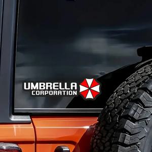 1PC Umbrella Corporation 비닐 스티커 자동차 오토바이 컴퓨터에 대한 스크래치 커버 및 장식용 방수 데칼