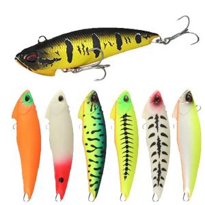 1pcs 낚시 미끼 110MM 21G VIB 인공 미끼 립리스 펜슬 낚시 페스카 배스 퍼치 크랭크베이트 워블러 낚시 도구