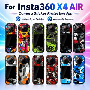 Insta360 X4 에어 파노라마 액션 카메라 장식용 보호 필름 안티 스크래치 데칼용 오토바이 라이딩 액세서리 스티커