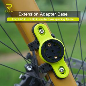 RRSKIT 로드 MTB 그래블 자전거 프레임 확장 어댑터 베이스(가민 베이스 포함)는 자전거 컴퓨터/자전거 라이트/폰/액션 카메라를 지원합니다.
