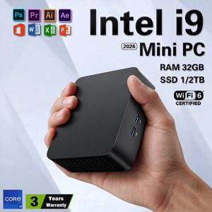 2026년형 인텔 코어 i9-10980HK N150 미니 PC, 윈도우 11 프로, 16GB RAM, 1TB/2TB M.2 SSD, 휴대용 PC, 게이밍용, UHD 그래픽, 미니 PC, 데스크톱