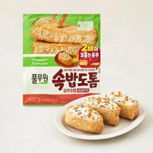 풀무원 속밥도톰 유부초밥 새콤한맛 4인분, 524g, 1개