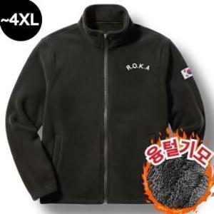 macci(마찌) 히트포뮬러 ROKA 자수 코리아 아미 보아털 기모 로카 후리스 집업 (정품)