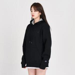 챔피온 (S0889) 파워블렌드 후드티 BLACK