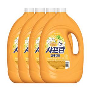 샤프란 실내건조 로맨틱 코튼 3.1L x 4개