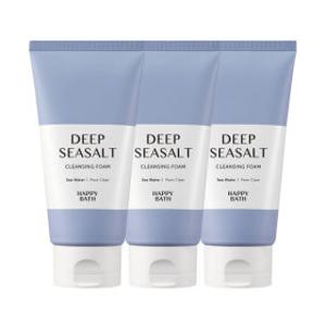 해피바스 퍼펙트 딥 씨솔트 클렌징 폼 150G 3개