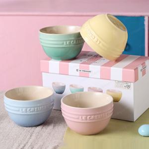 PELI 르쿠르제 소르베 마카롱 밥공기 국그릇 4P 6P 한세트