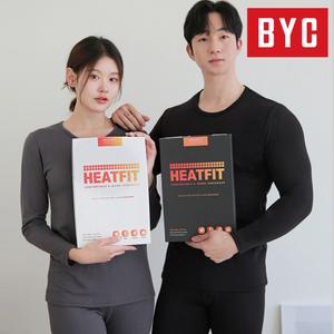 (10/19 단독 최저가)BYC 히트핏 외 남성 여성 내복 상하 세트 내의 기모 융 양모 남자 여자 성인 보온 발열