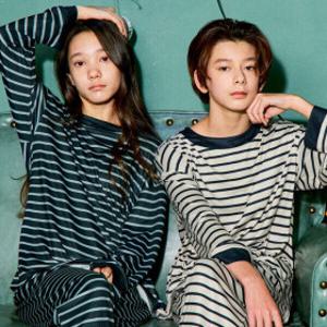 마밤 MSMV 아동 주니어 잠옷 피치기모 디얼ST 초등학생 내의 키즈 실내복 10COLOR
