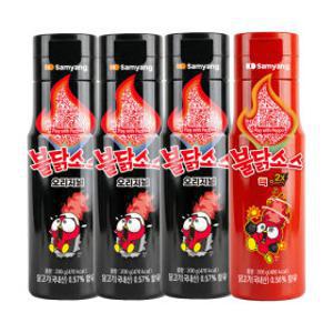 삼양 불닭소스 200g 3개 + 핵불닭소스 200g 1개