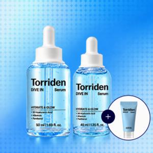 NEW 토리든 다이브인 저분자 히알루론산 세럼 50ml+40ml (+다이브인 크림 20ML 미니어쳐 증정)