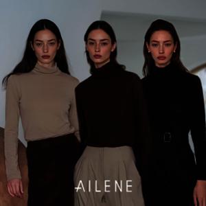 엘렌느 26FW 쉬폰 레이어 기모 티블라우스 3종