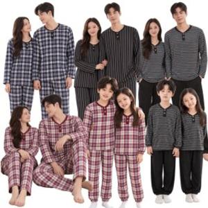 피치기모 잠옷 가족 커플 주니어 아동 극세사 수면 빅사이즈 겨울 홈웨어 파자마 2개이상 구매시 무료배송