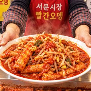 어묵 매운 오뎅 어묵탕 대구 서문시장식 양념오뎅 (어묵+소스) X 5팩