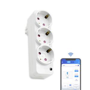 라맥스 국산 IoT 스마트 멀티탭 3구 앱 리모컨 원격 제어 콘센트
