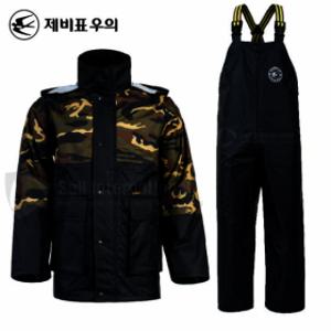 우의 제비표 Si-815 밀리터리 이중우의 옥스퍼드원단 해상작업 어업 레저 오토바이