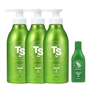 올뉴 TS 샴푸 500g 3개 + TS 골드플러스 샴푸 100g 1개