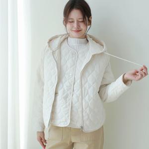 [르포엠]포밀리 클라우드 경량자켓+후드베스트 2종세트