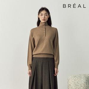 [TV상품]브리엘 하이넥 버튼 울 니트 1종 [런칭 가격 59,900원]