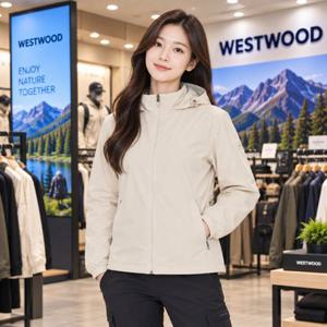 [백화점][웨스트우드]여자 스트레치 방풍자켓 WN3WCJW220 가을 바람막이 여자자켓