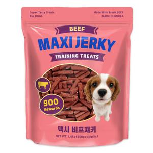 트레이더스 맥시 플러스 비프 져키 1.4kg 대용량 강아지간식
