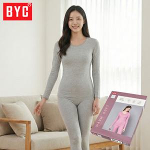 BYC 줄리엣 여성 내복상하세트 간절기 순면내의 얇은내복 할머니