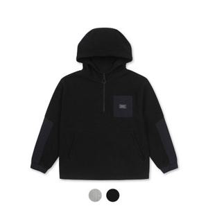 [폴햄키즈] 남아 영스터 폴라플리스 우븐매치 후드 풀오버_PKC4T