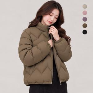 [시노코] 지그재그 웰론 경량 패딩 점퍼 5컬러 M-XL C23J404