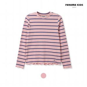 [레노마키즈] 여아 스트라이프 인터록 티(R2332T176_10)