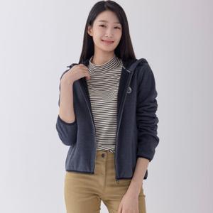 [지센] [20-21일 비밀5%다운] (2컬러) 에센셜 후드 긴팔 후리스 점퍼 LSJPOA71