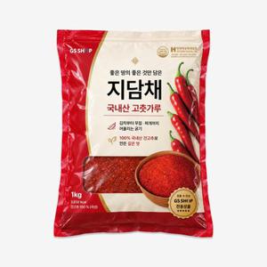 지담채 빛깔 좋은 26년산 국내산 고춧가루 1kg (일반굵기)