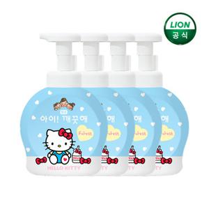 아이깨끗해 헬로키티 490ml 용기 x 4개 (옵션선택)