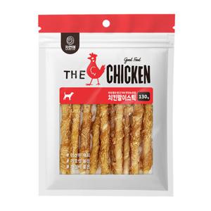자연애 강아지 간식 육포 개껌 치킨말이스틱 130g