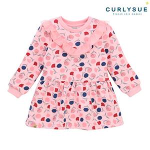 [CURLYSUE][컬리수] 러블리 프릴원피스(기모) CNW1XAOP02