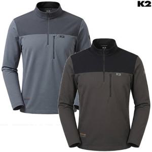 [백화점]K2[택가 119,000]남성 KTR 블럭 집업 티셔츠 KMU24215 JS