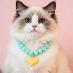 반려동물 하트 도파민 목걸이 강아지 고양이 팬던트 악세사리