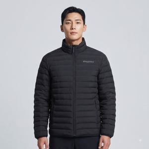 디스커버리 남성 픽시버G 튜브 하이넥 다운 경량패딩 블랙 DMDJ71056 DMDJ71056BKS